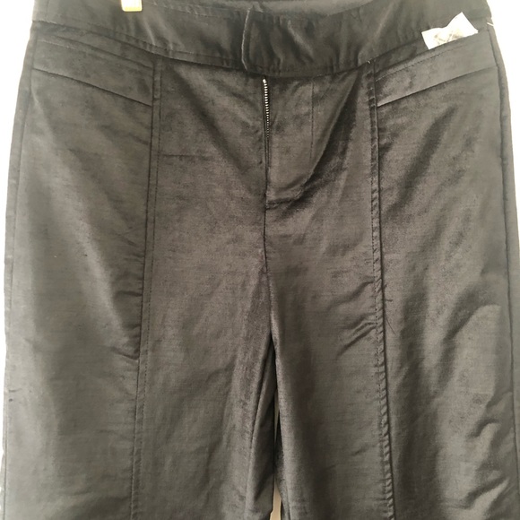 Free People extra wide legged velvet pants, black, NWT - Picture 6 of 8